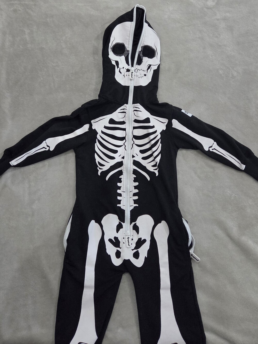 Tipsey Elves Skeleton Onsie